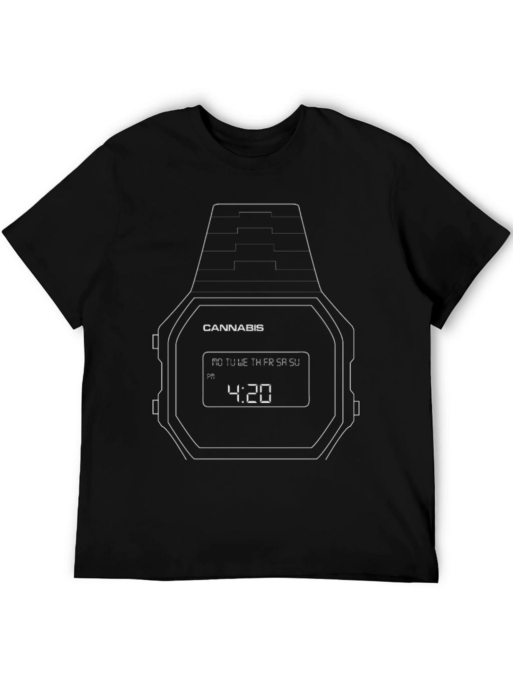 Cannabis Time T-Shirt - 4:20 Graphic Tee