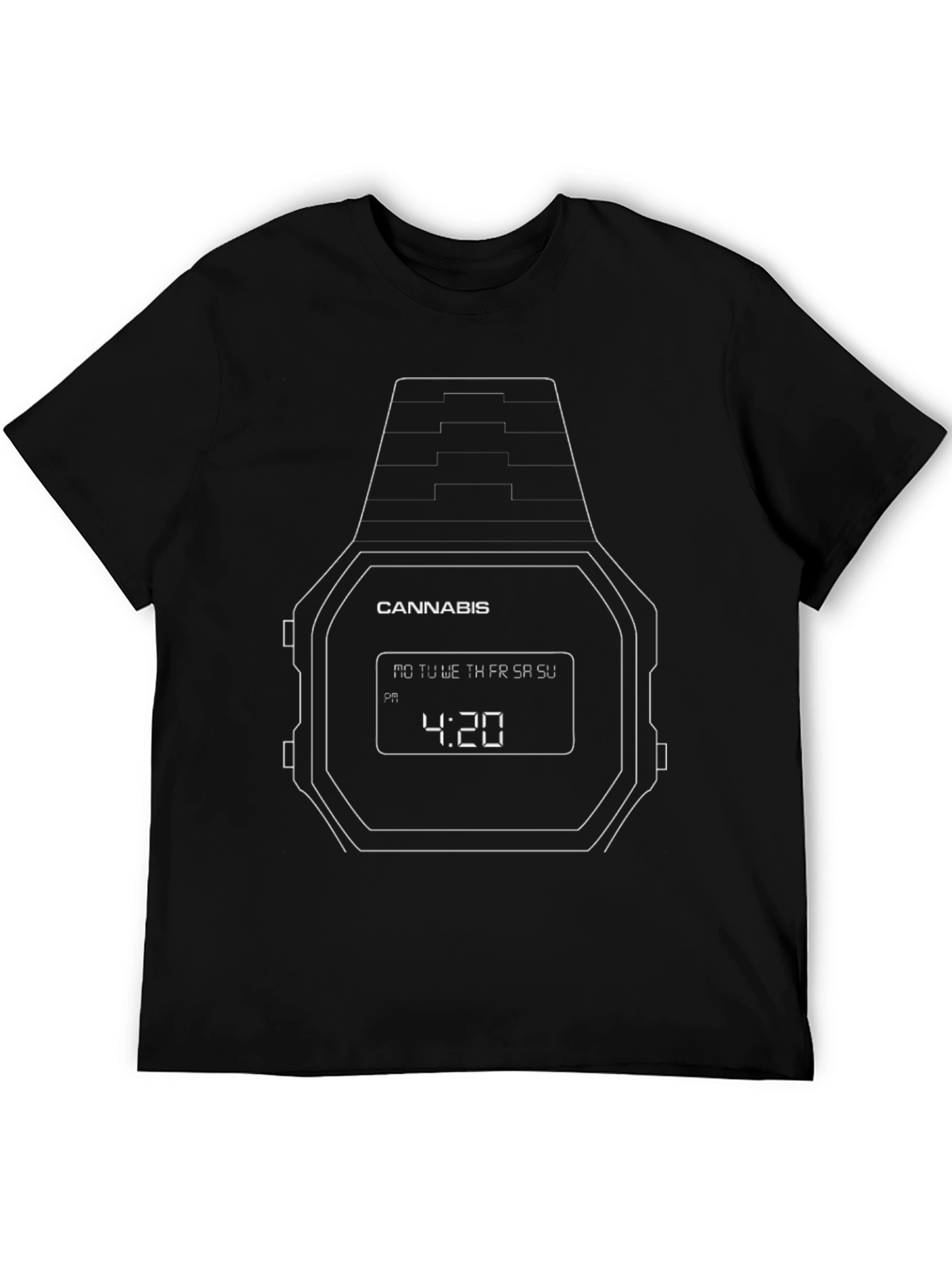 Cannabis Time T-Shirt - 4:20 Graphic Tee