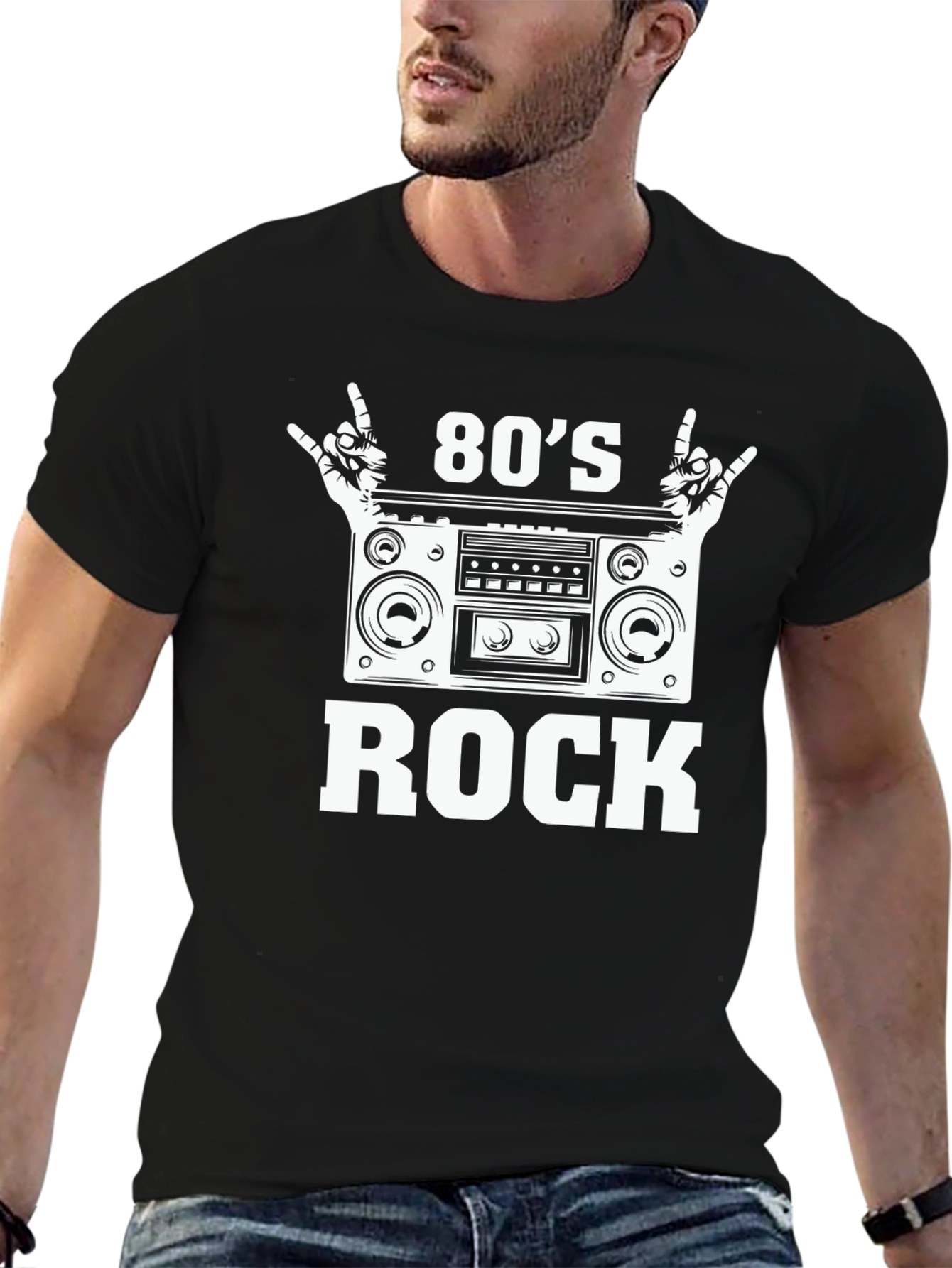 80s Rock Graphic T-Shirt
