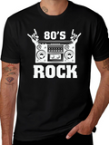 80s Rock Graphic T-Shirt