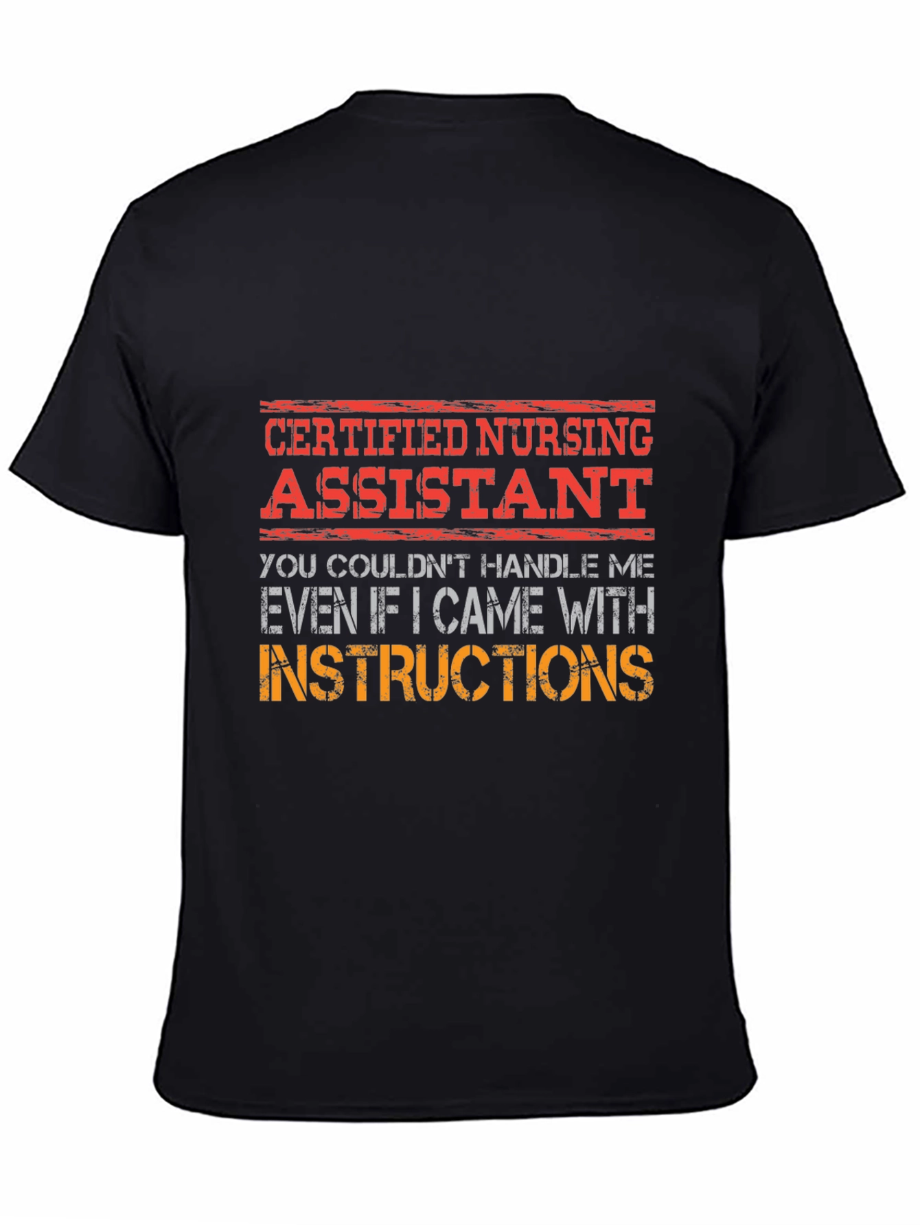 Certified Nursing Assistant T-Shirt Funny