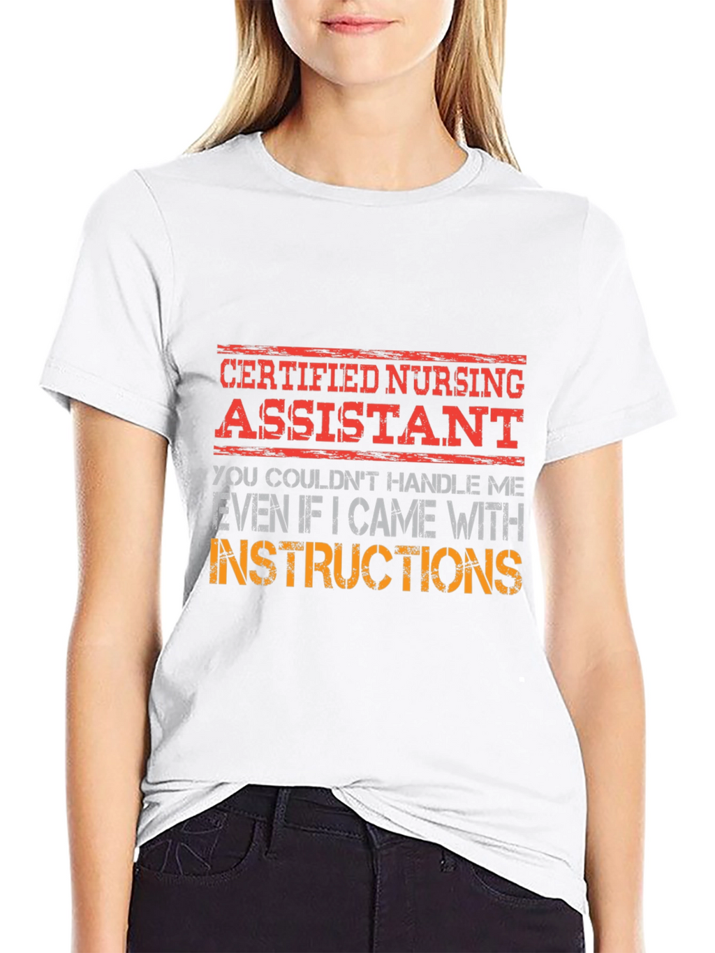 Certified Nursing Assistant T-Shirt Funny
