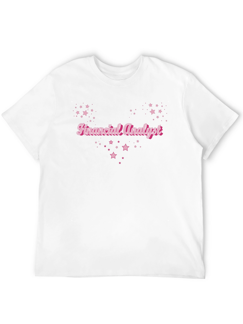 Financial Analyst Starry Black T-Shirt