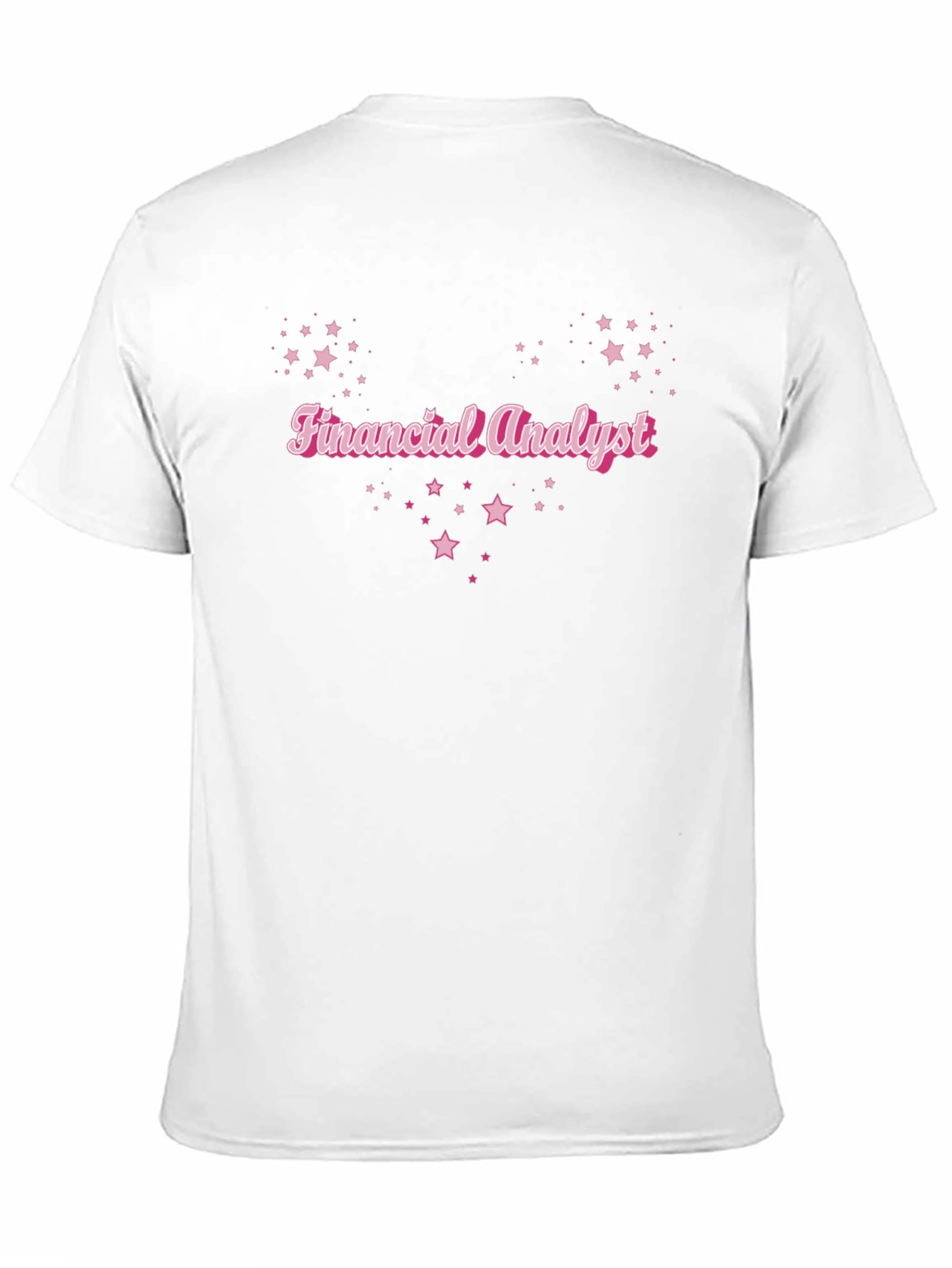 Financial Analyst Starry Black T-Shirt