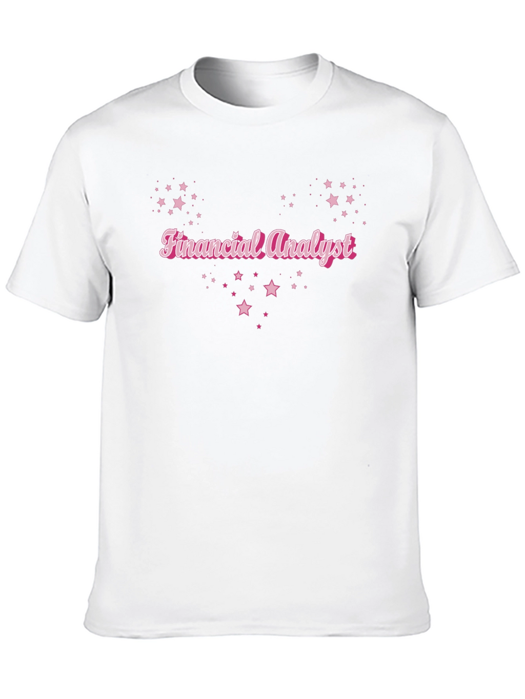 Financial Analyst Starry Black T-Shirt
