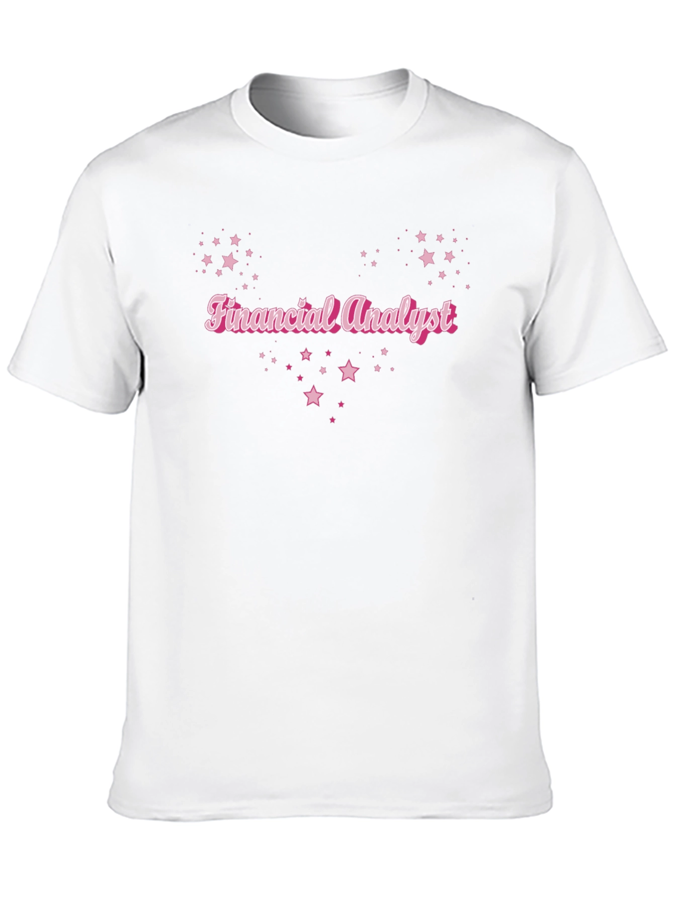 Financial Analyst Starry Black T-Shirt