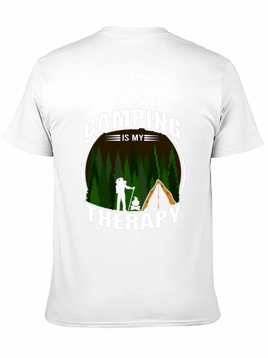Camping is My Therapy Graphic Tee