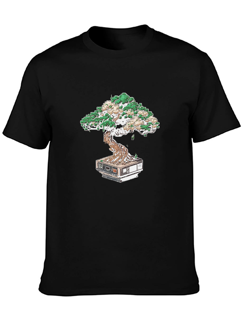 Tech Bonsai Tee: Cool Geeky Style