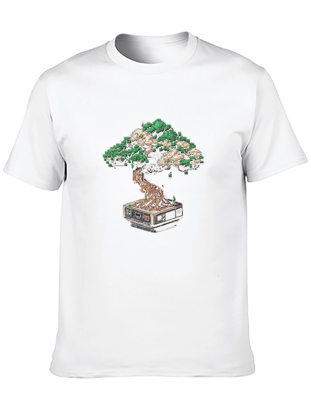 Tech Bonsai Tee: Cool Geeky Style