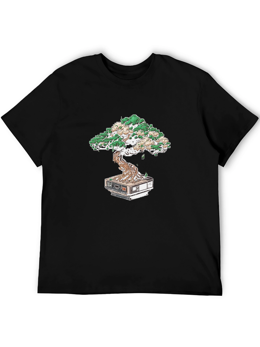 Tech Bonsai Tee: Cool Geeky Style