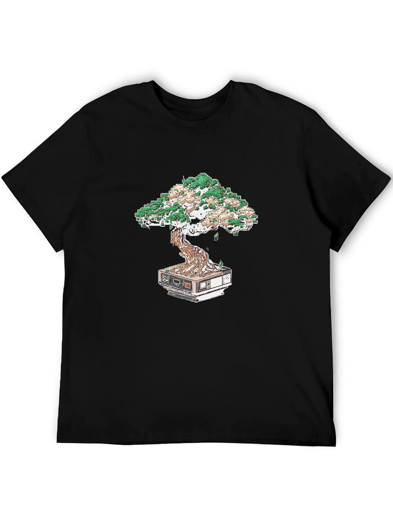 Tech Bonsai Tee: Cool Geeky Style