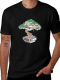 Tech Bonsai Tee: Cool Geeky Style