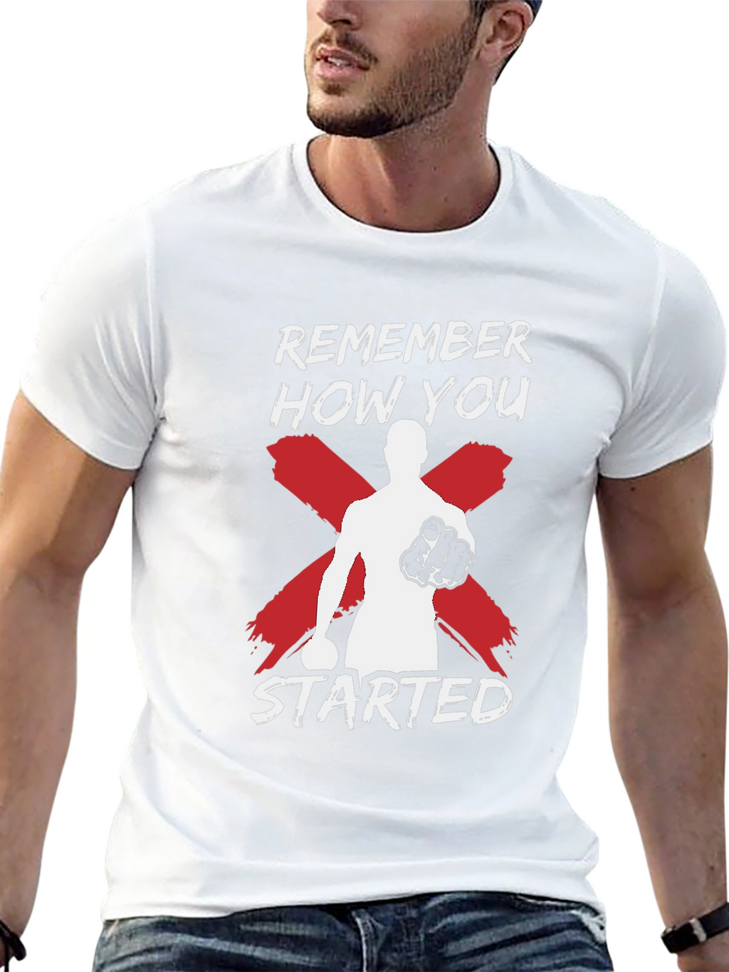 Remember How You Started Mens Graphic Tee