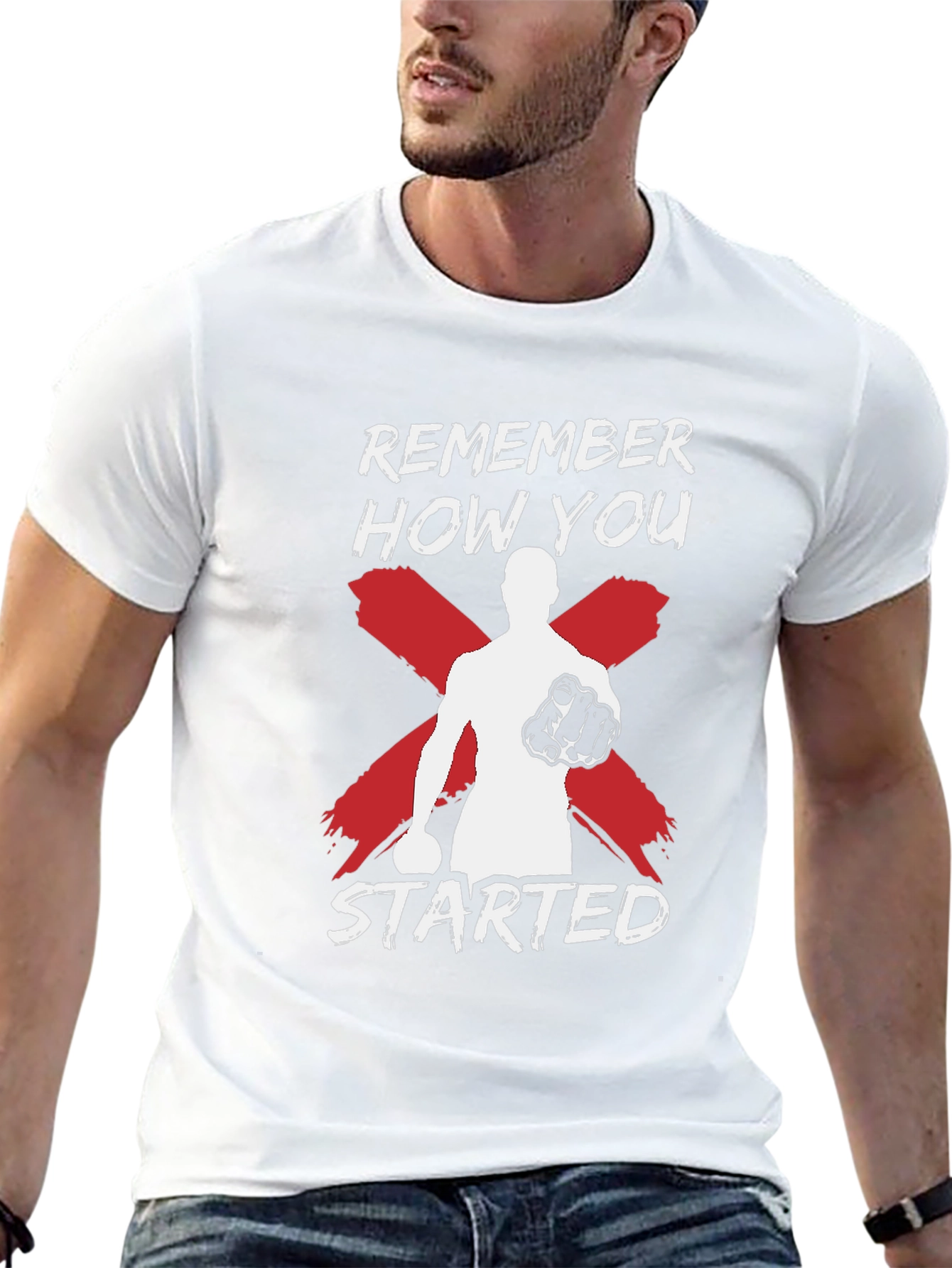 Remember How You Started Mens Graphic Tee