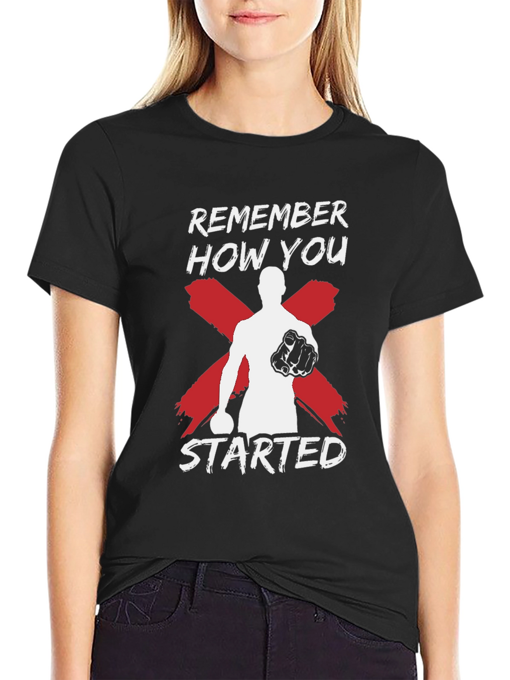 Remember How You Started Mens Graphic Tee