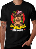 Meditation Goat T-Shirt - Unisex Design