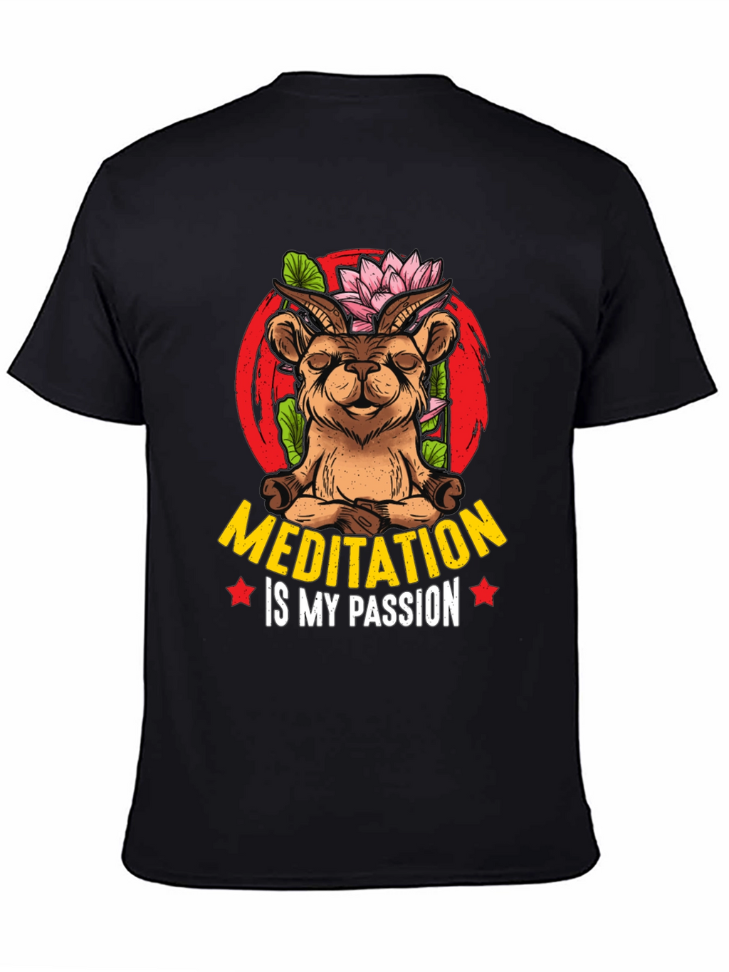 Meditation Goat T-Shirt - Unisex Design