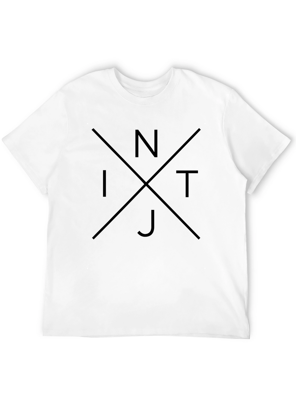 INTJ Personality Black Graphic Tee - Unisex