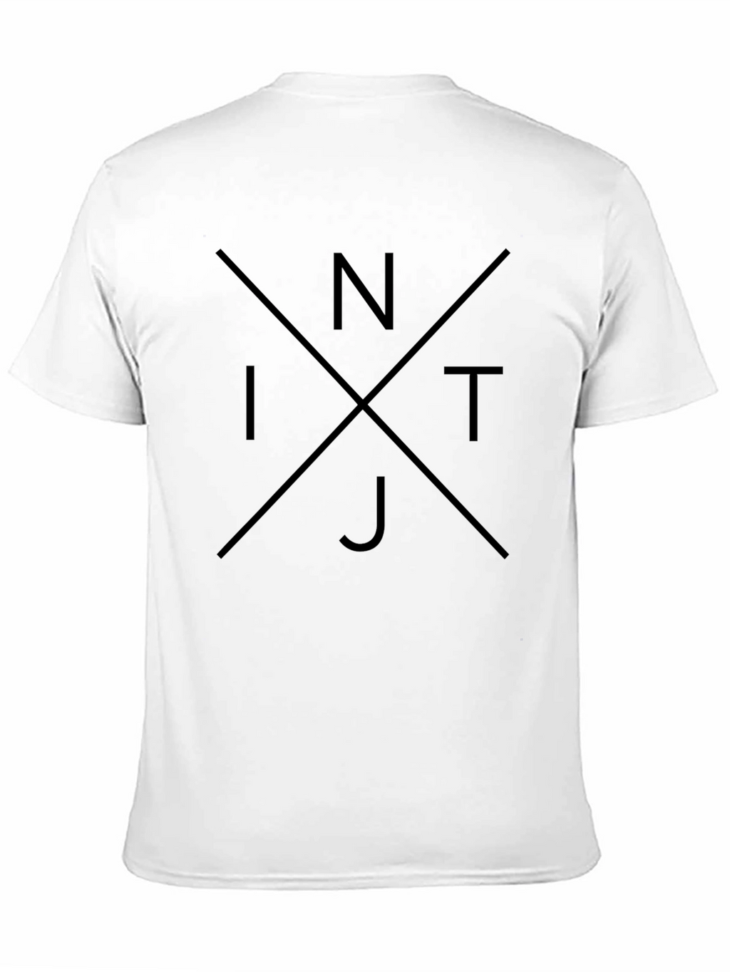 INTJ Personality Black Graphic Tee - Unisex