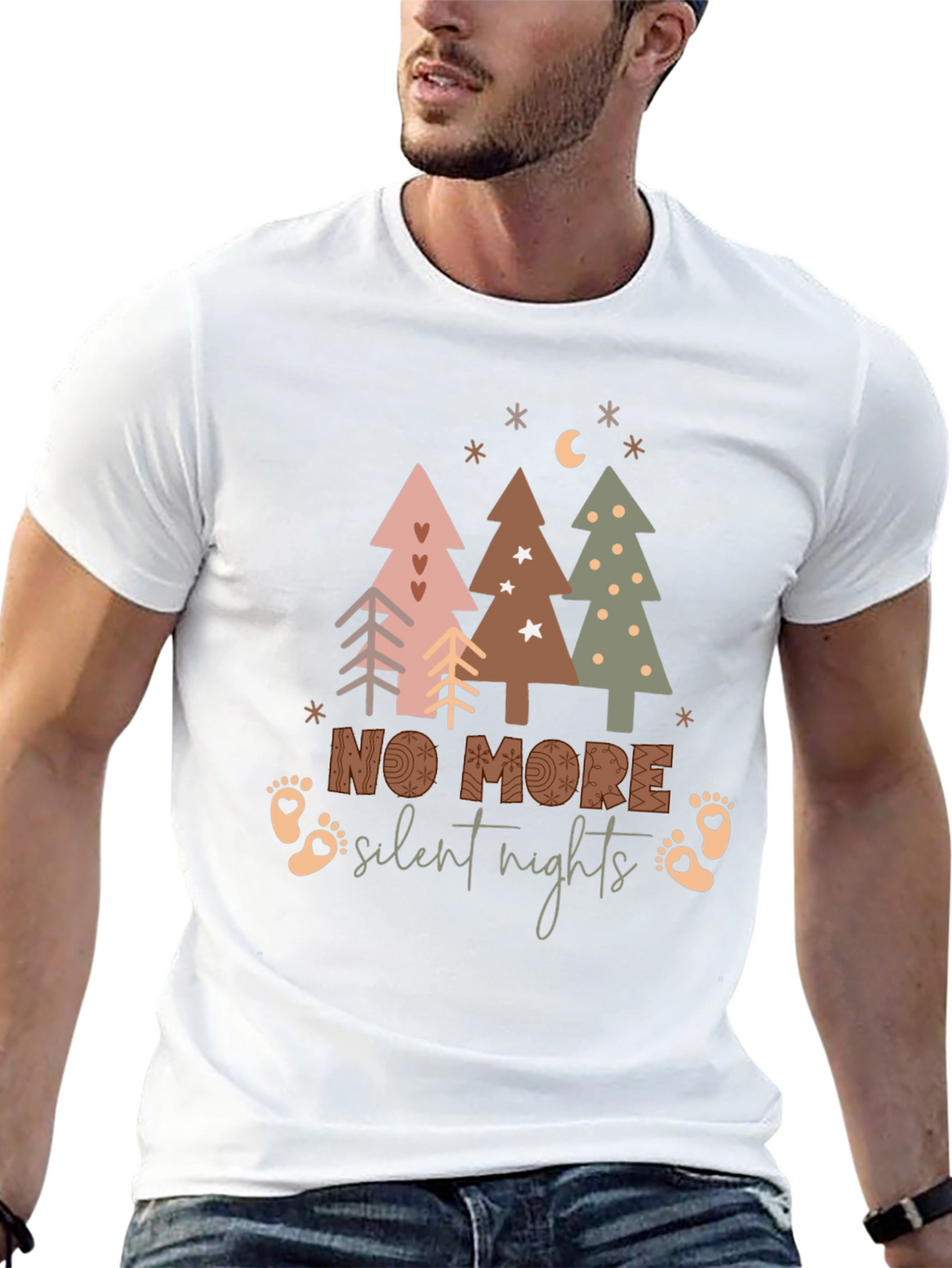 No More Silent Nights Christmas T-Shirt