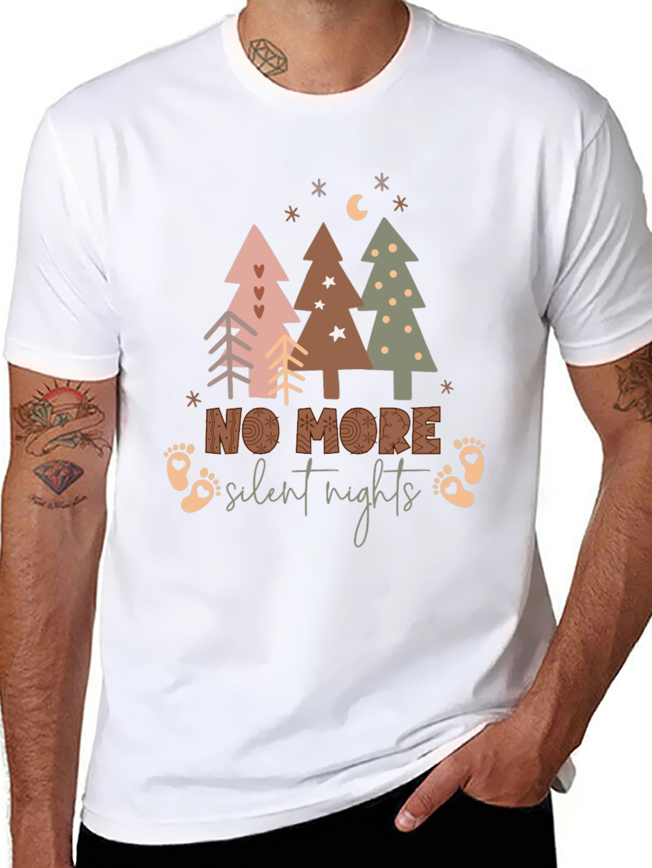 No More Silent Nights Christmas T-Shirt