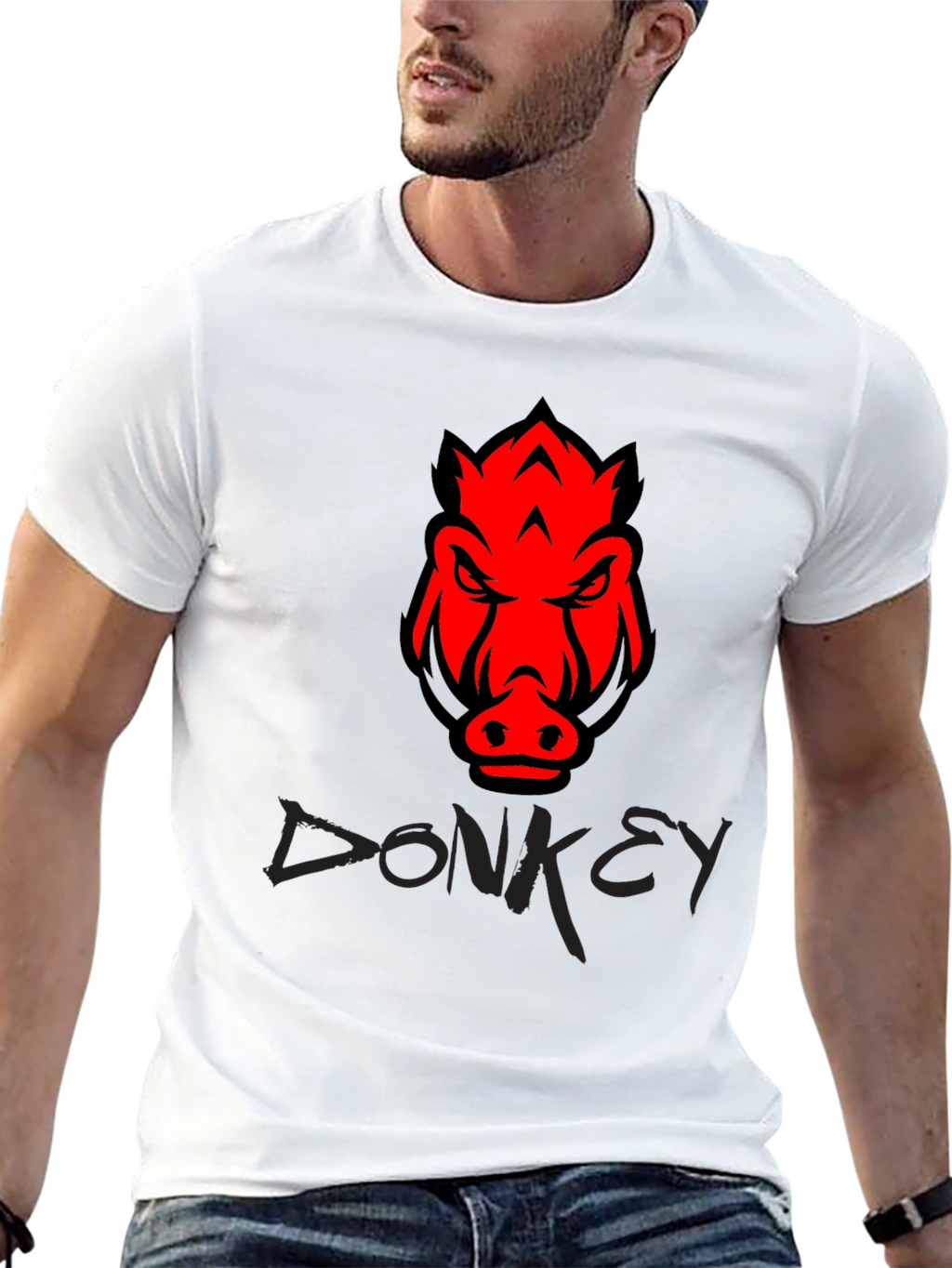Boar Graphic Tee - Mens Black T-Shirt
