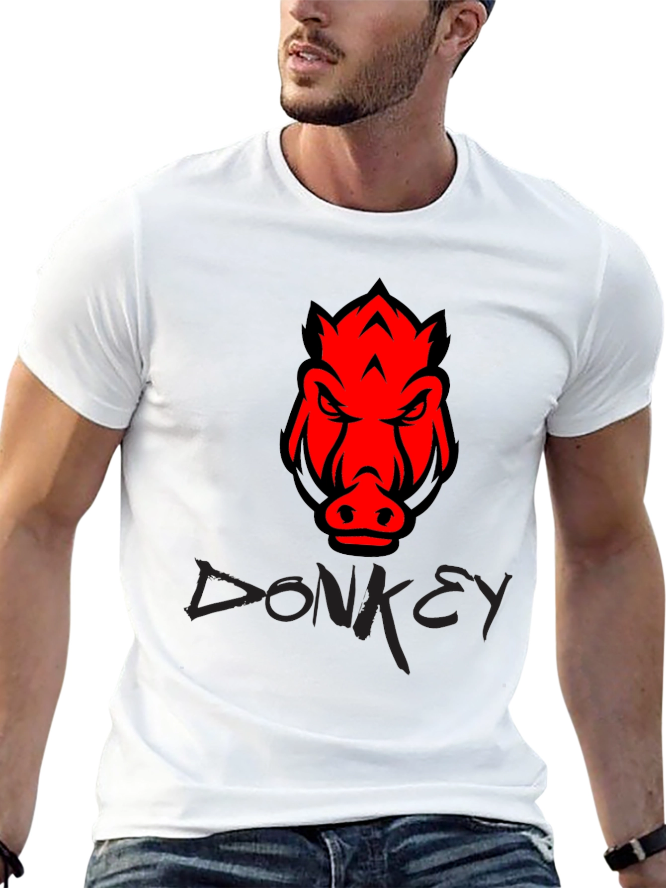 Boar Graphic Tee - Mens Black T-Shirt