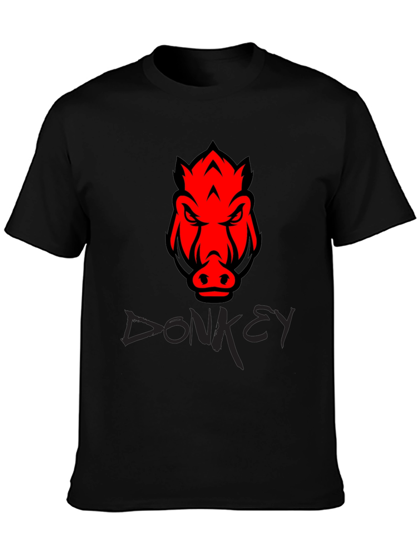 Boar Graphic Tee - Mens Black T-Shirt