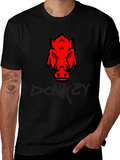 Boar Graphic Tee - Mens Black T-Shirt