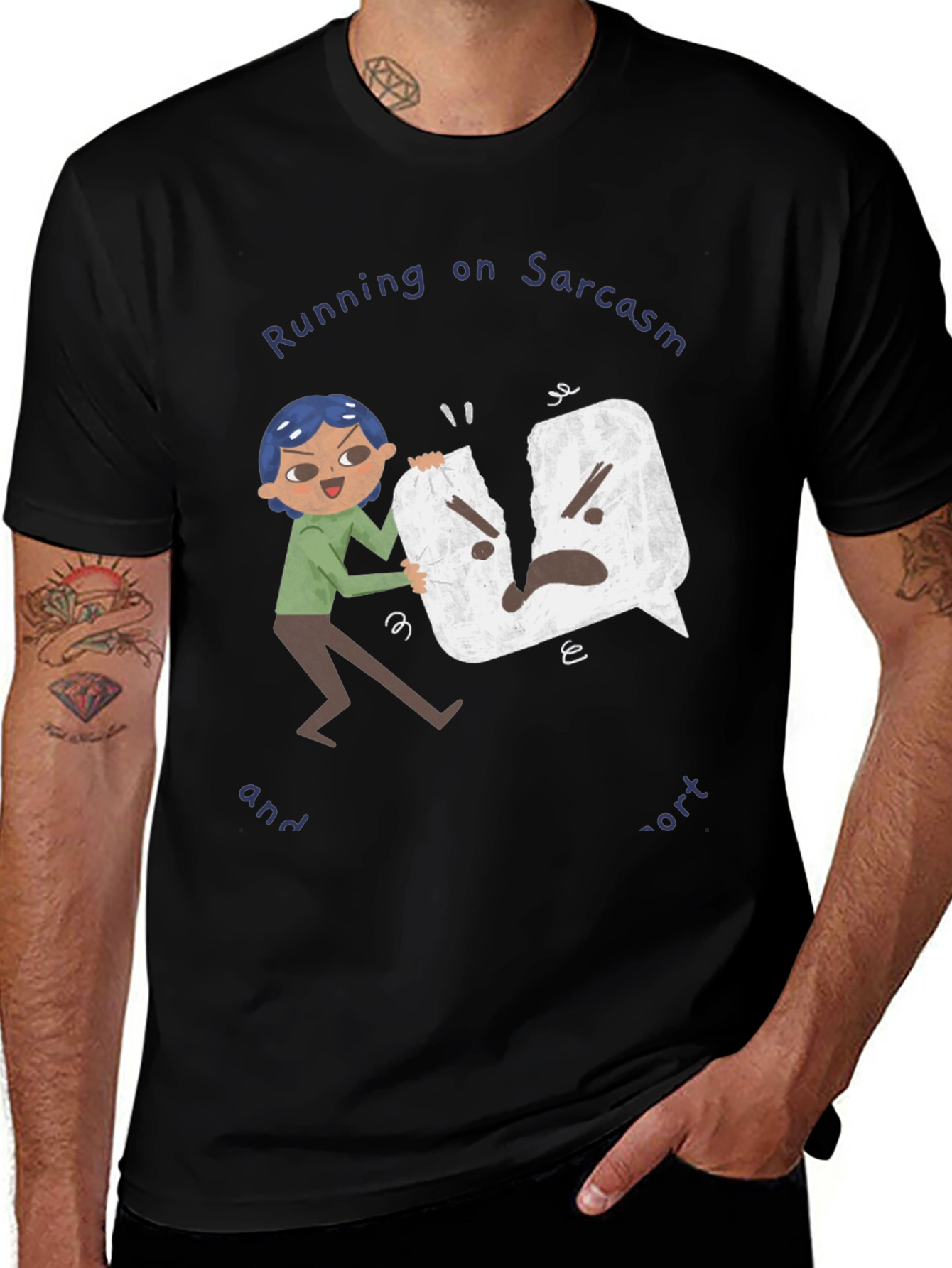 Sarcasm & Retort Tee