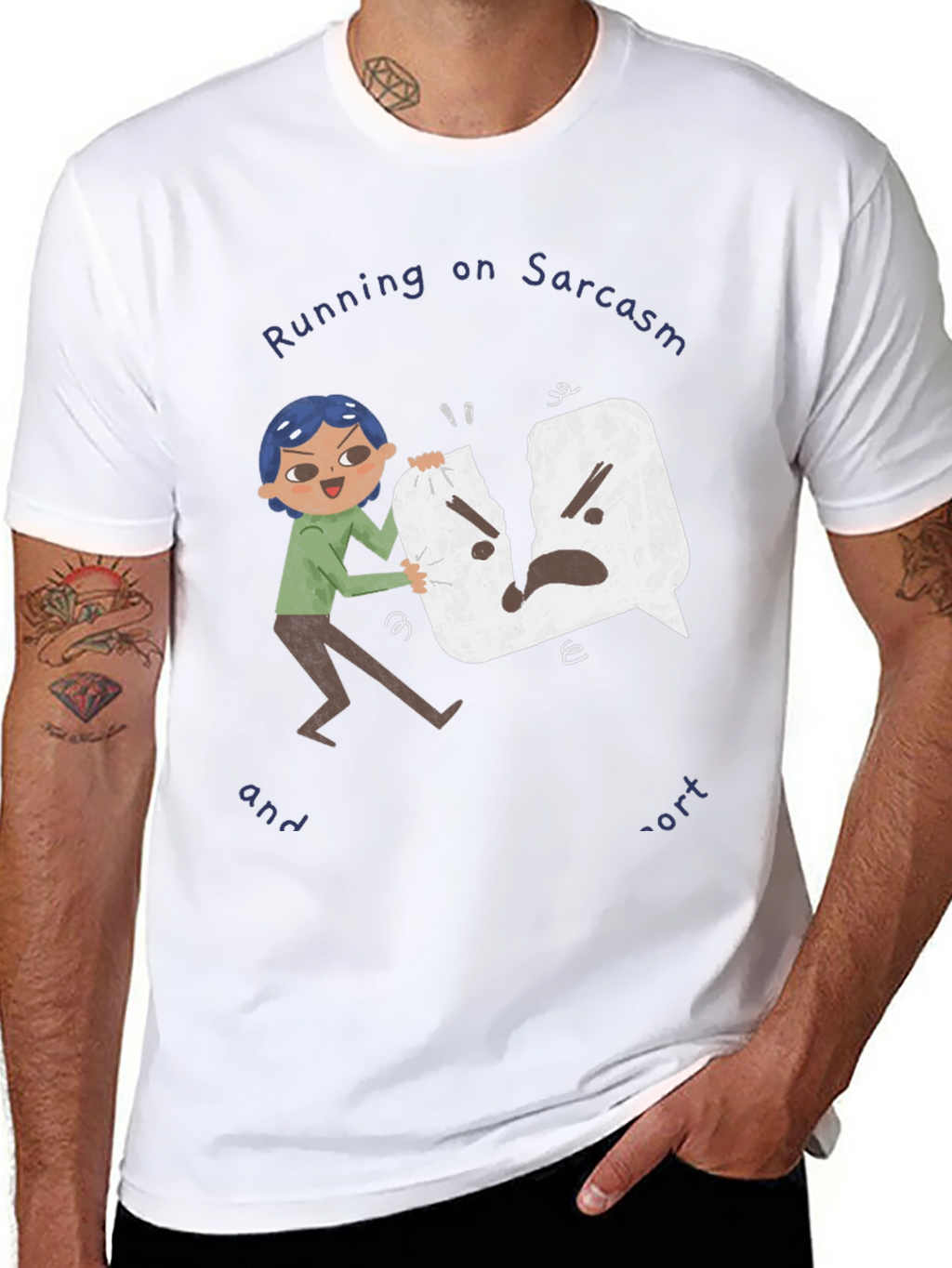Sarcasm & Retort Tee
