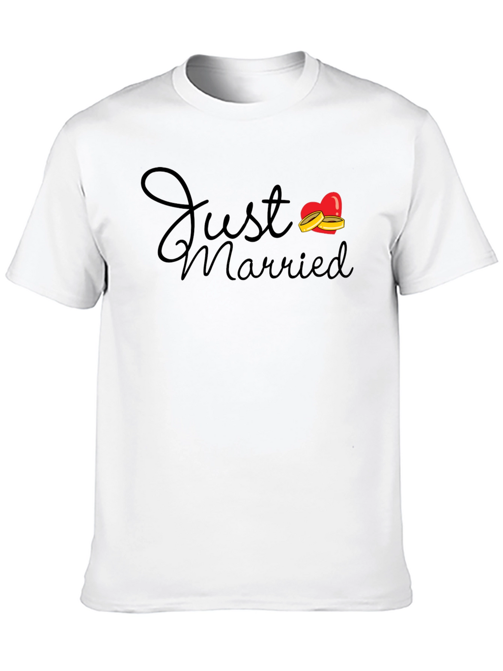 Just Married Graphic T-Shirt