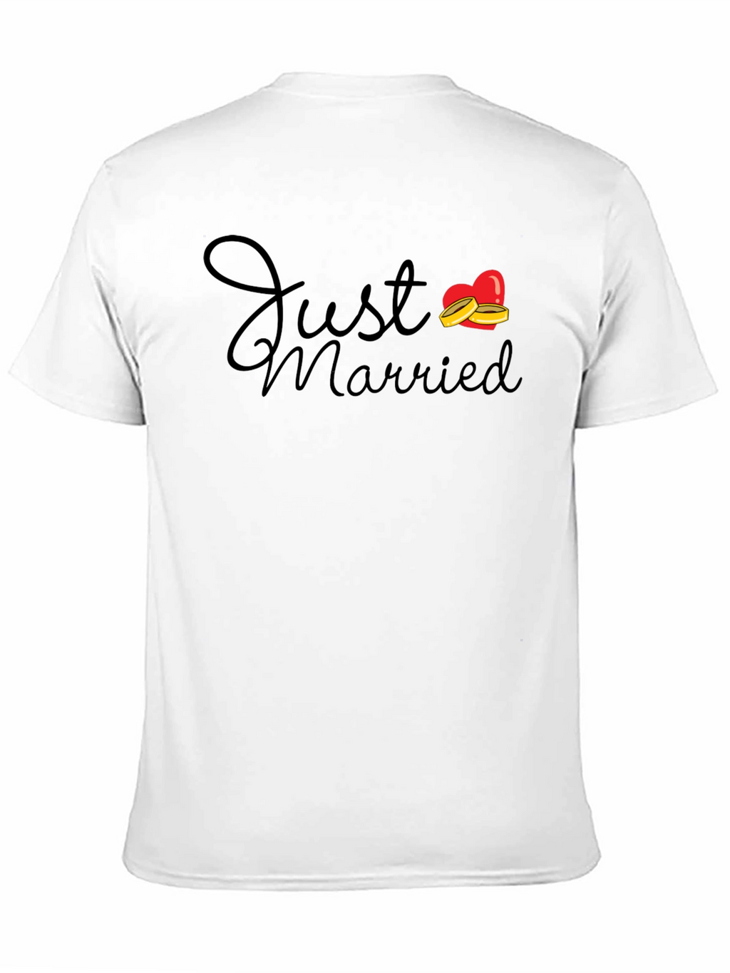 Just Married Graphic T-Shirt