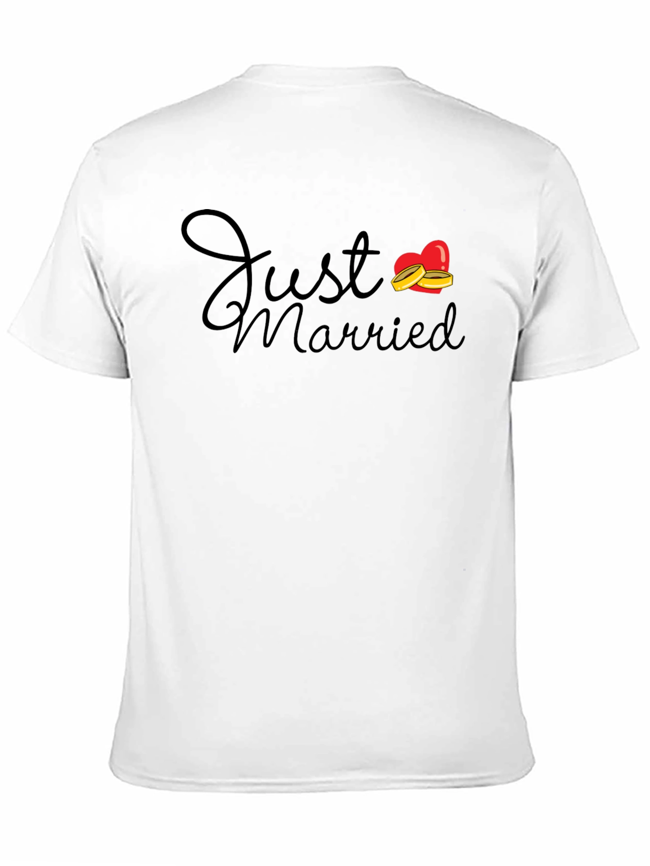 Just Married Graphic T-Shirt