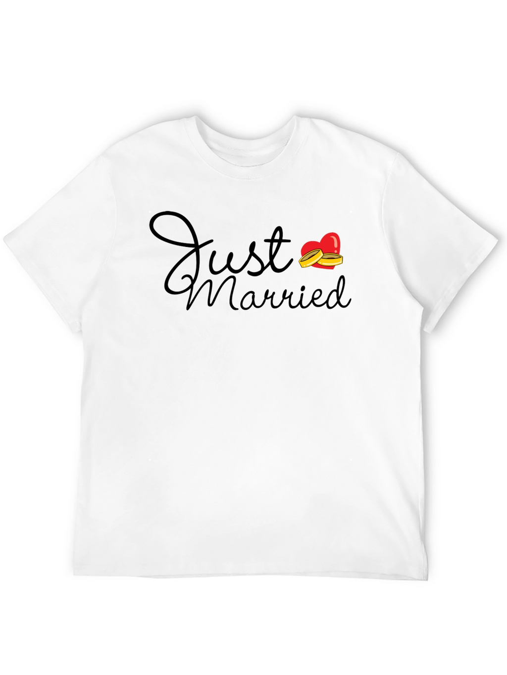 Just Married Graphic T-Shirt