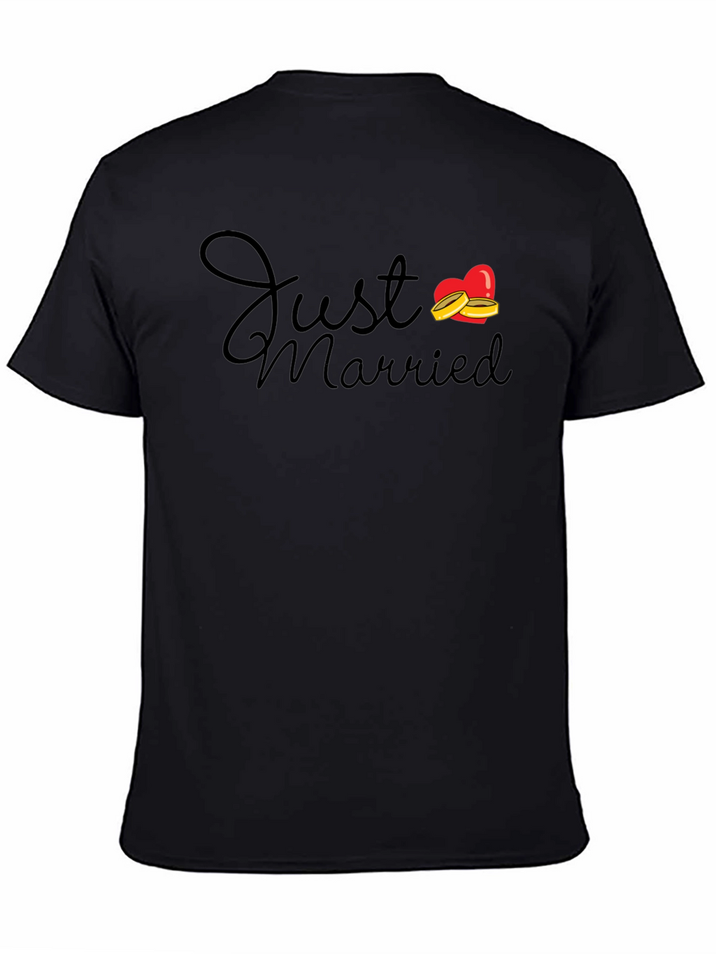 Just Married Graphic T-Shirt