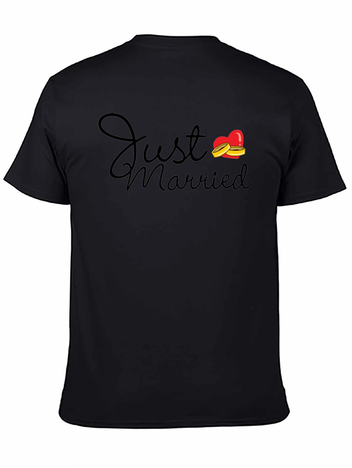 Just Married Graphic T-Shirt