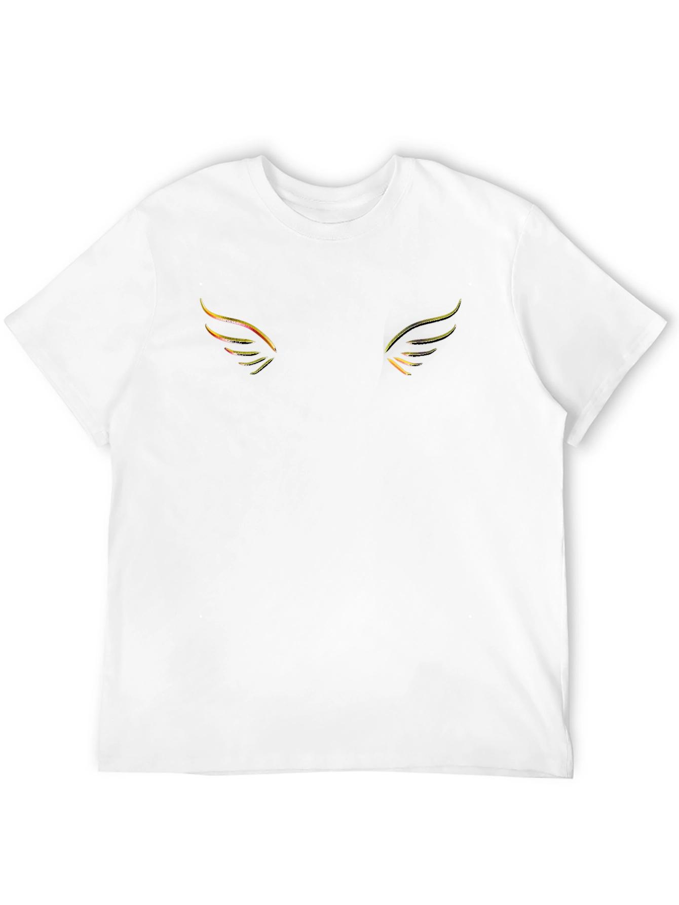 Wings Graphic Black T-Shirt