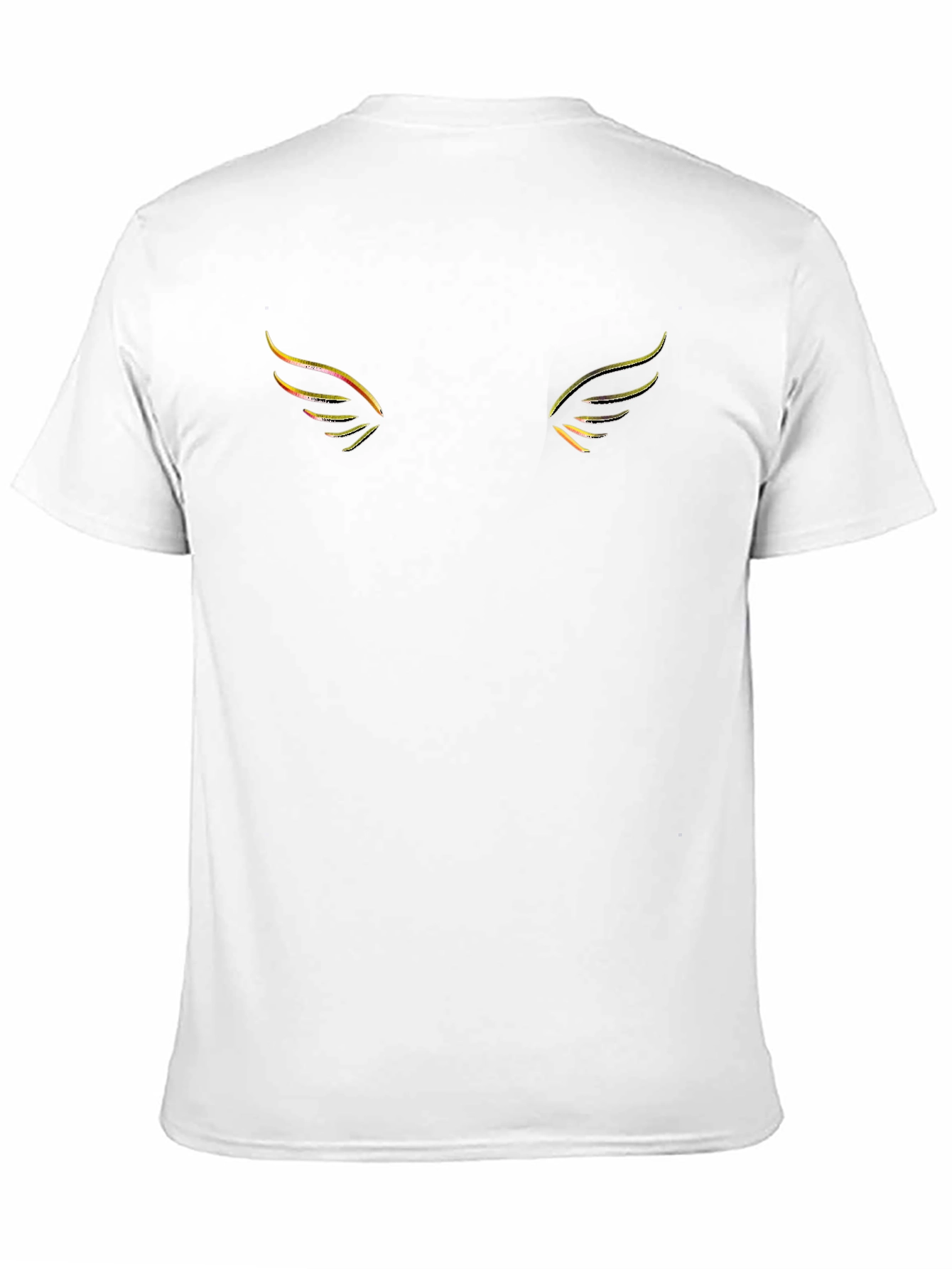 Wings Graphic Black T-Shirt