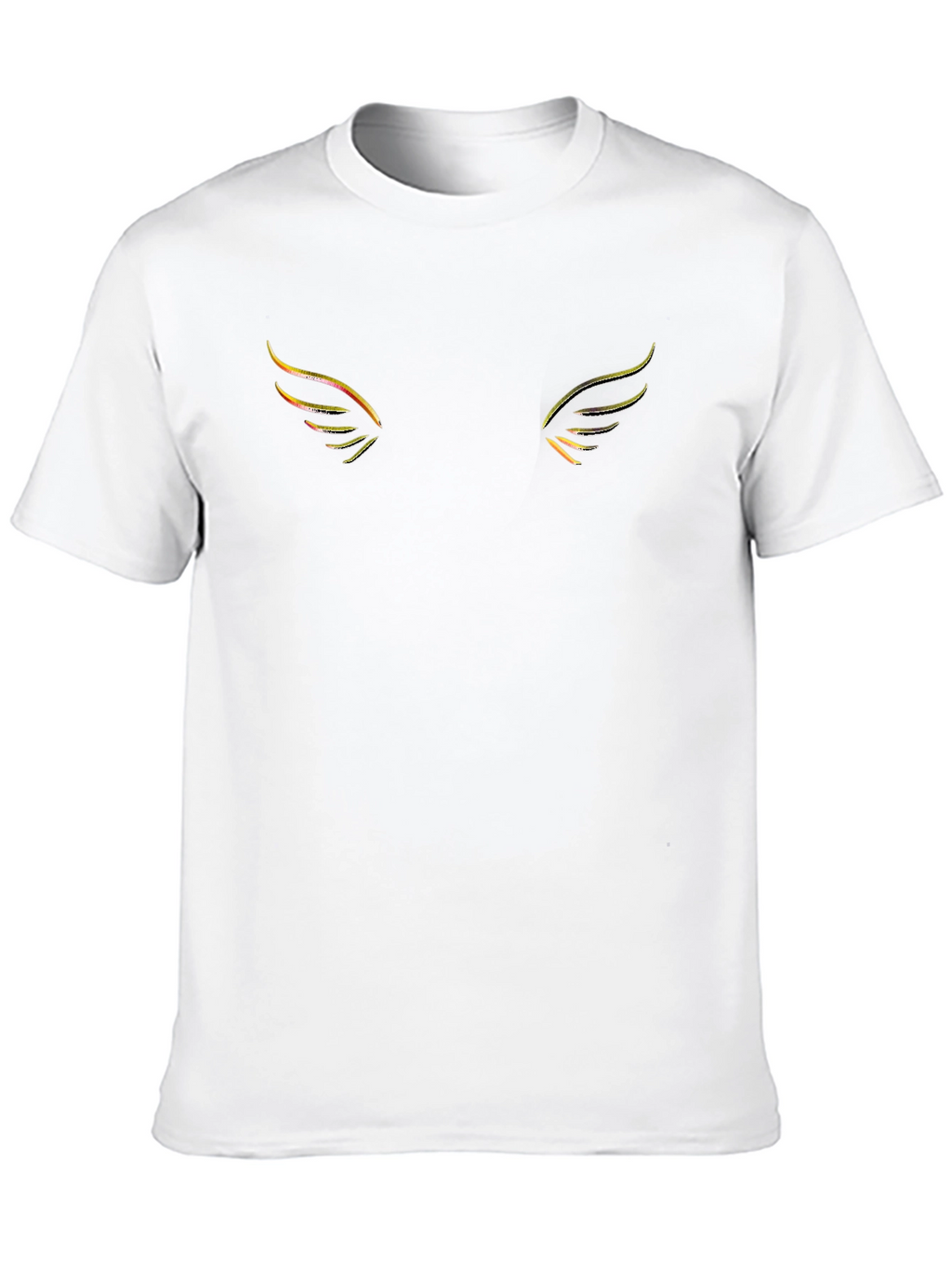 Wings Graphic Black T-Shirt
