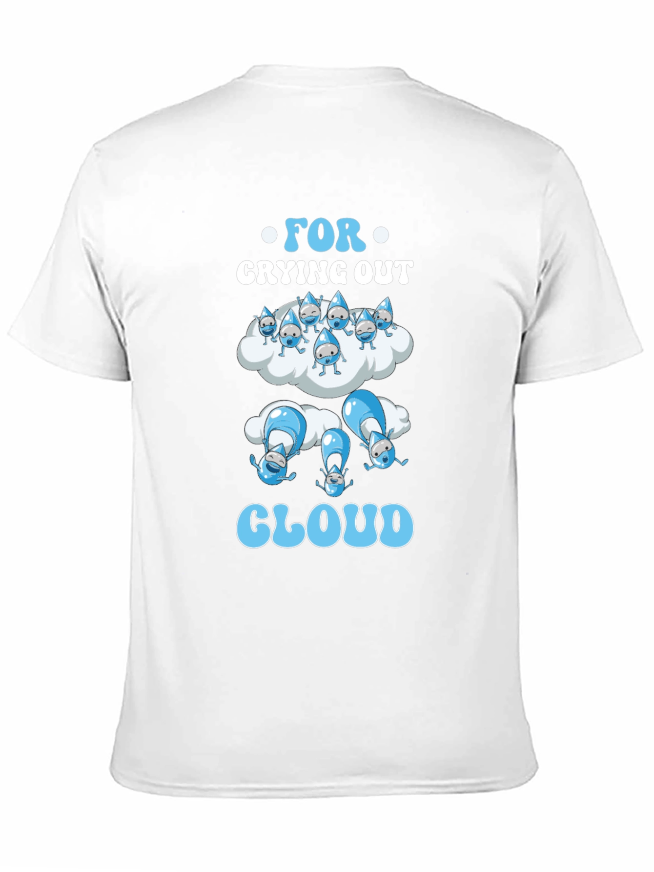 Funny For Crying Out Cloud Black T-Shirt