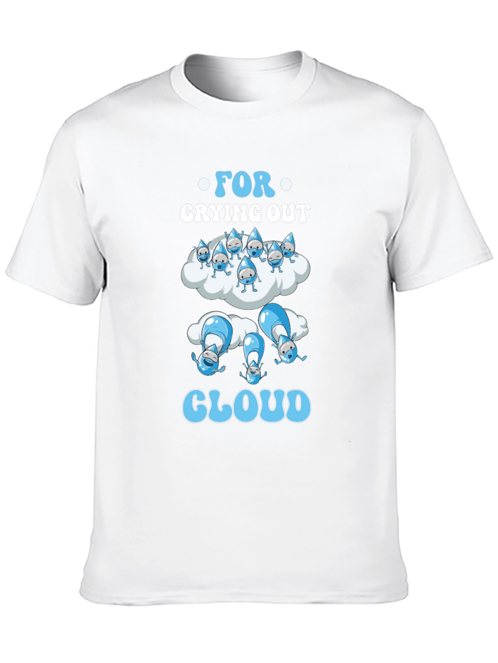 Funny For Crying Out Cloud Black T-Shirt