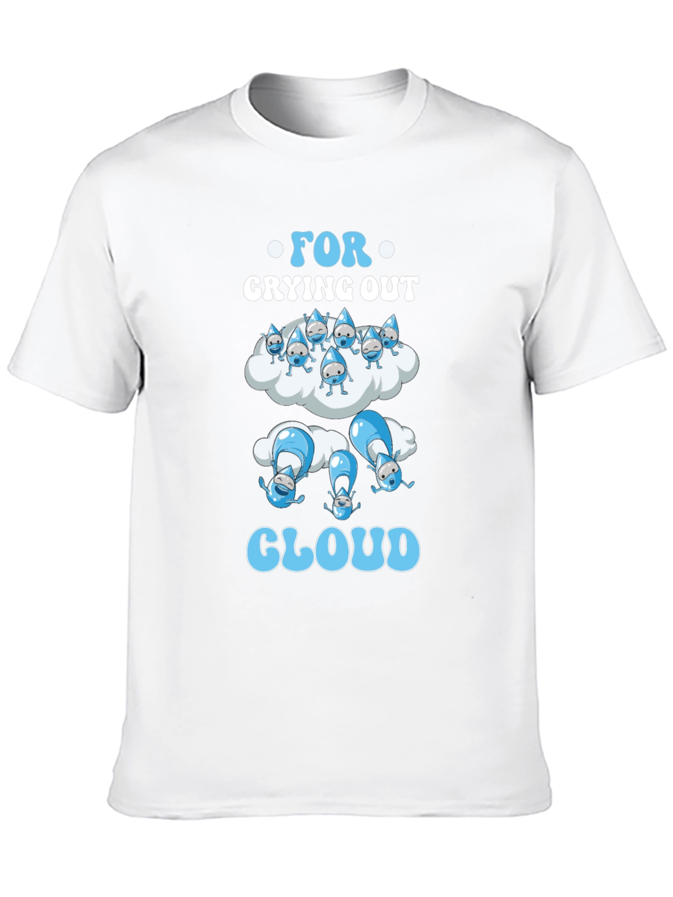 Funny For Crying Out Cloud Black T-Shirt