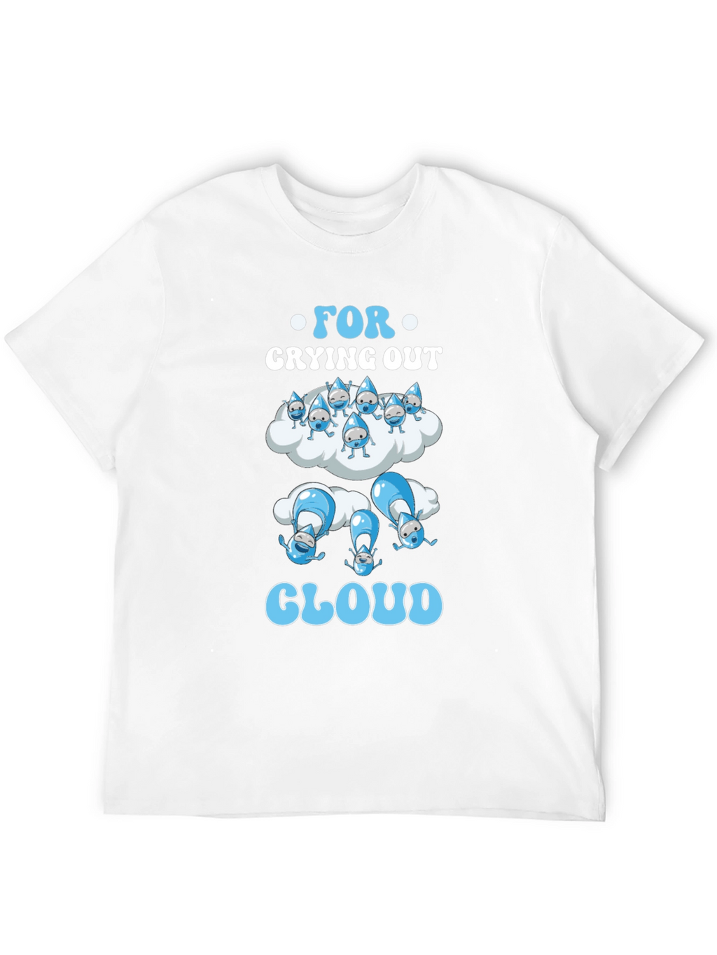 Funny For Crying Out Cloud Black T-Shirt