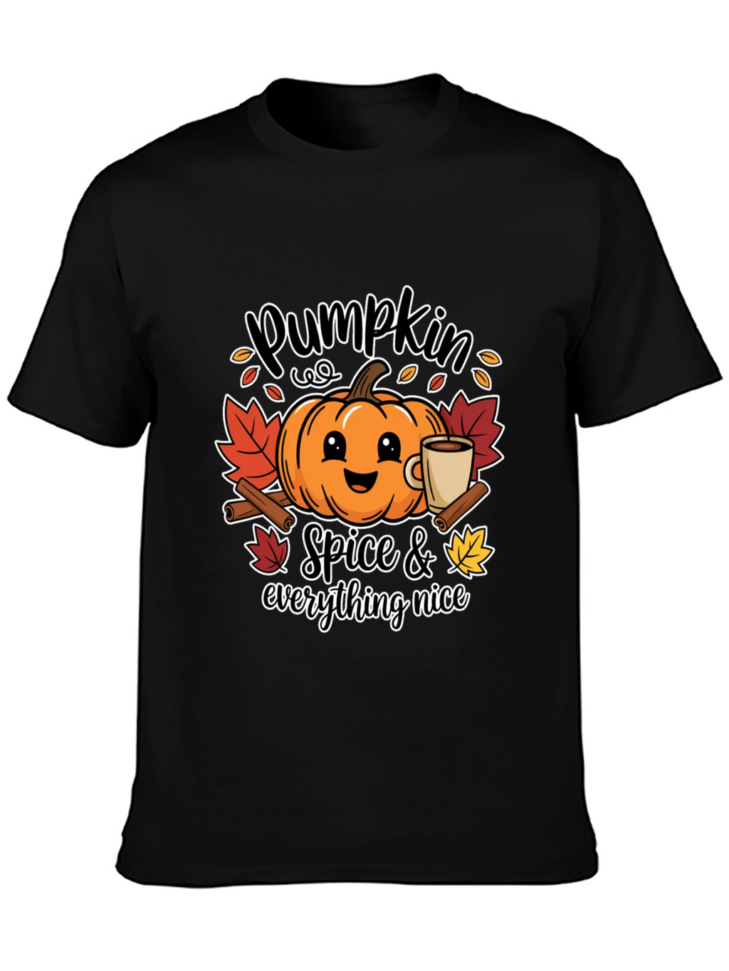 Pumpkin Spice & Everything Nice Graphic T-Shirt