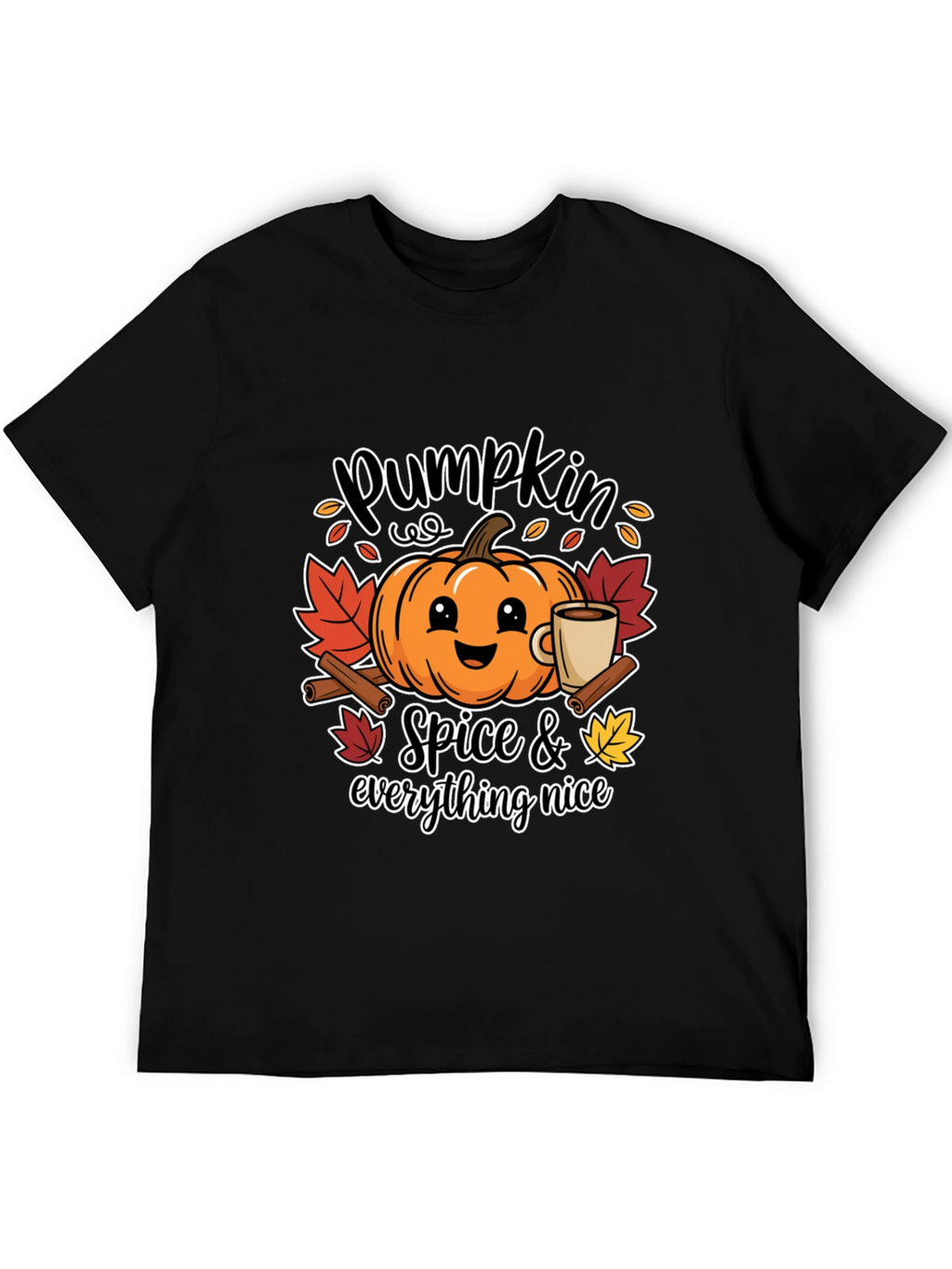 Pumpkin Spice & Everything Nice Graphic T-Shirt