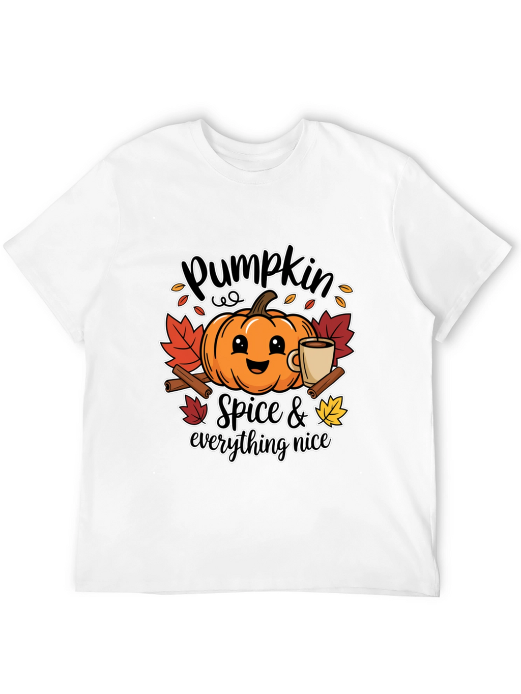 Pumpkin Spice & Everything Nice Graphic T-Shirt