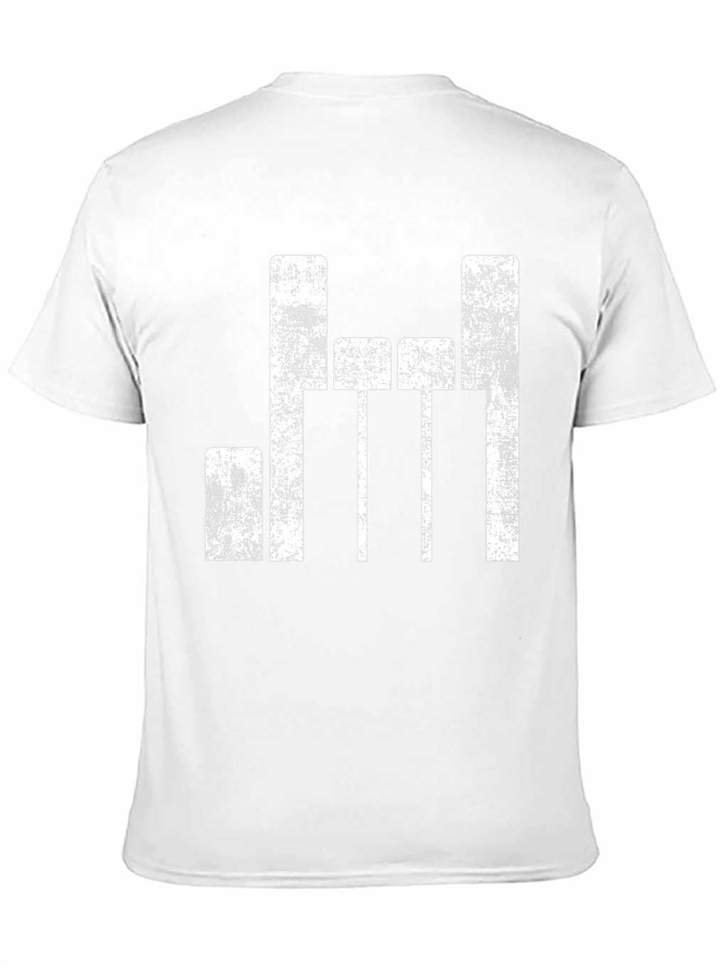 Distressed Equalizer Graphic T-Shirt