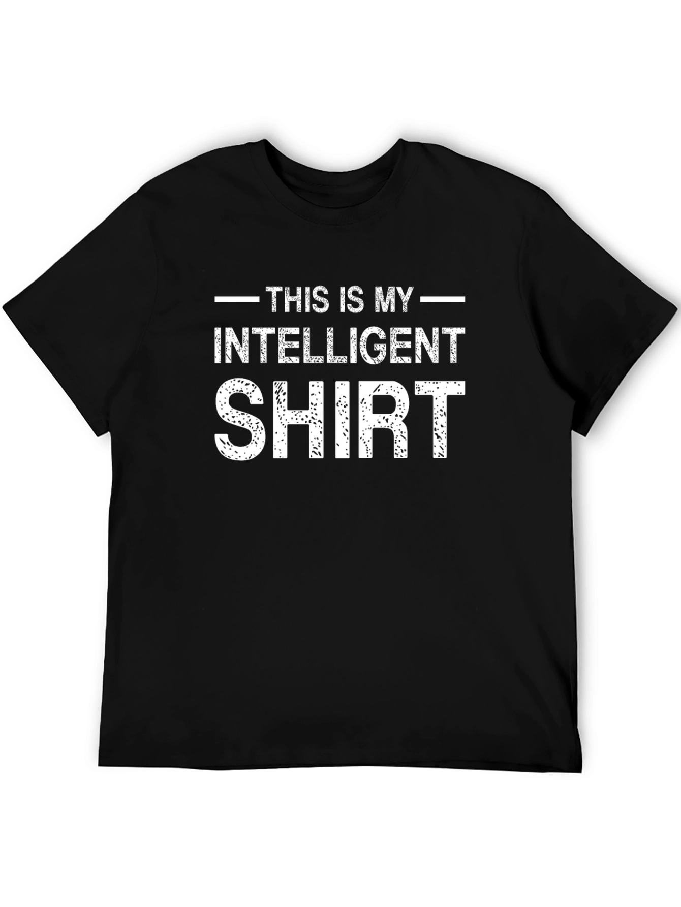 Intelligent Shirt - Funny Mens T-Shirt