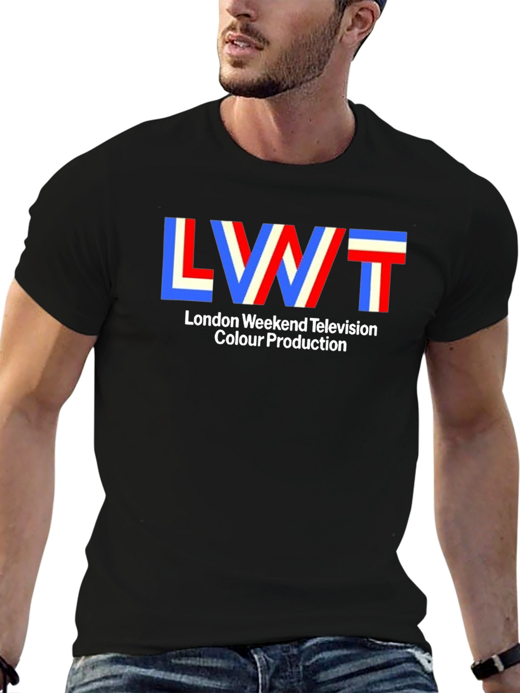 LWT London Weekend Television Graphic T-Shirt
